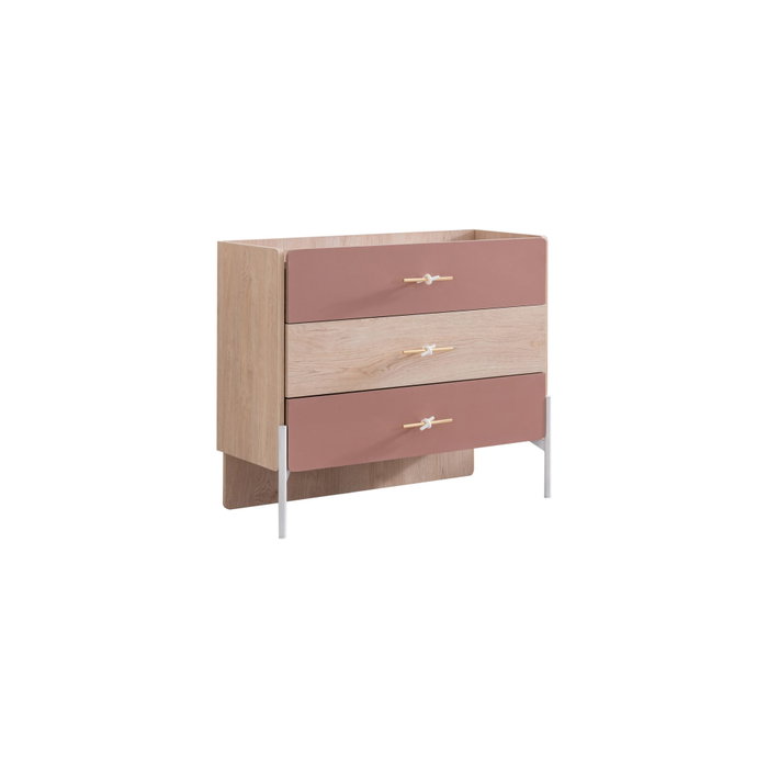 Hanah Home Cómoda Rosetta Marrón y Rosa